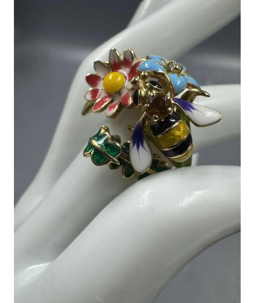 CHRISTIAN DIOR Мульти кольцо из желтого золота, фото 3