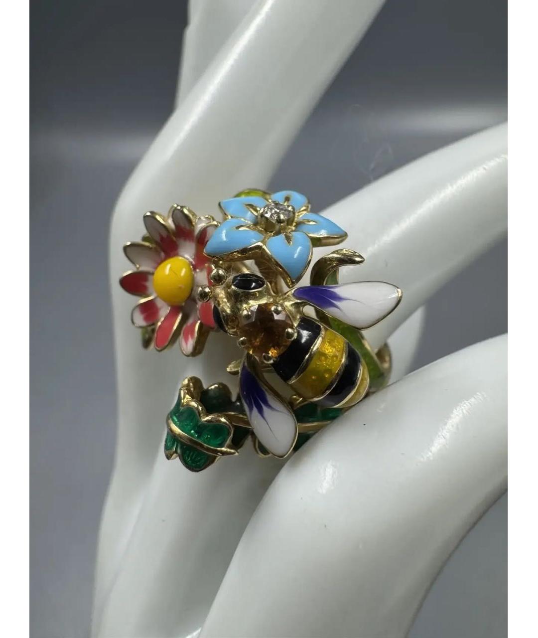 CHRISTIAN DIOR Мульти кольцо из желтого золота, фото 7