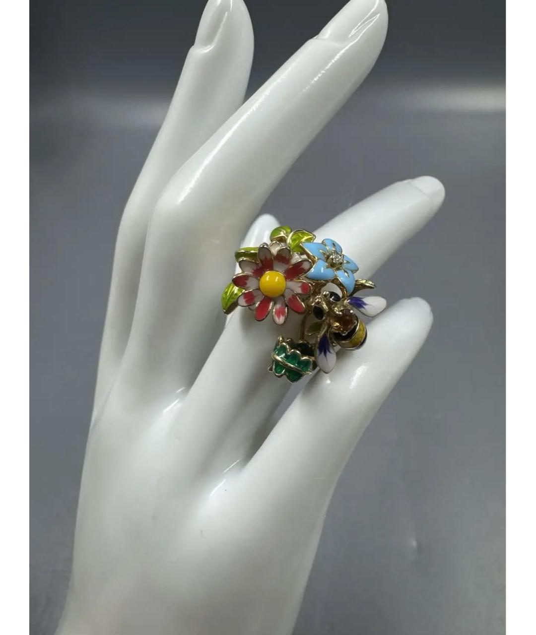 CHRISTIAN DIOR Мульти кольцо из желтого золота, фото 2