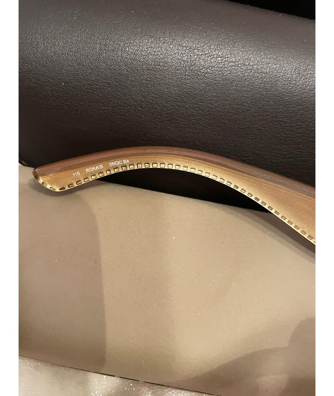 JIMMY CHOO Черные пластиковые солнцезащитные очки, фото 6