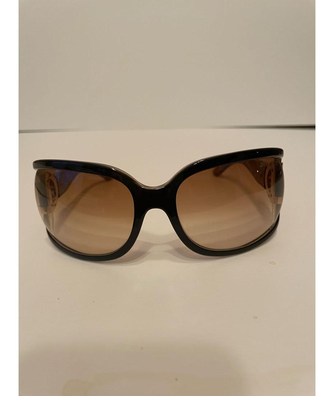JIMMY CHOO Черные пластиковые солнцезащитные очки, фото 9