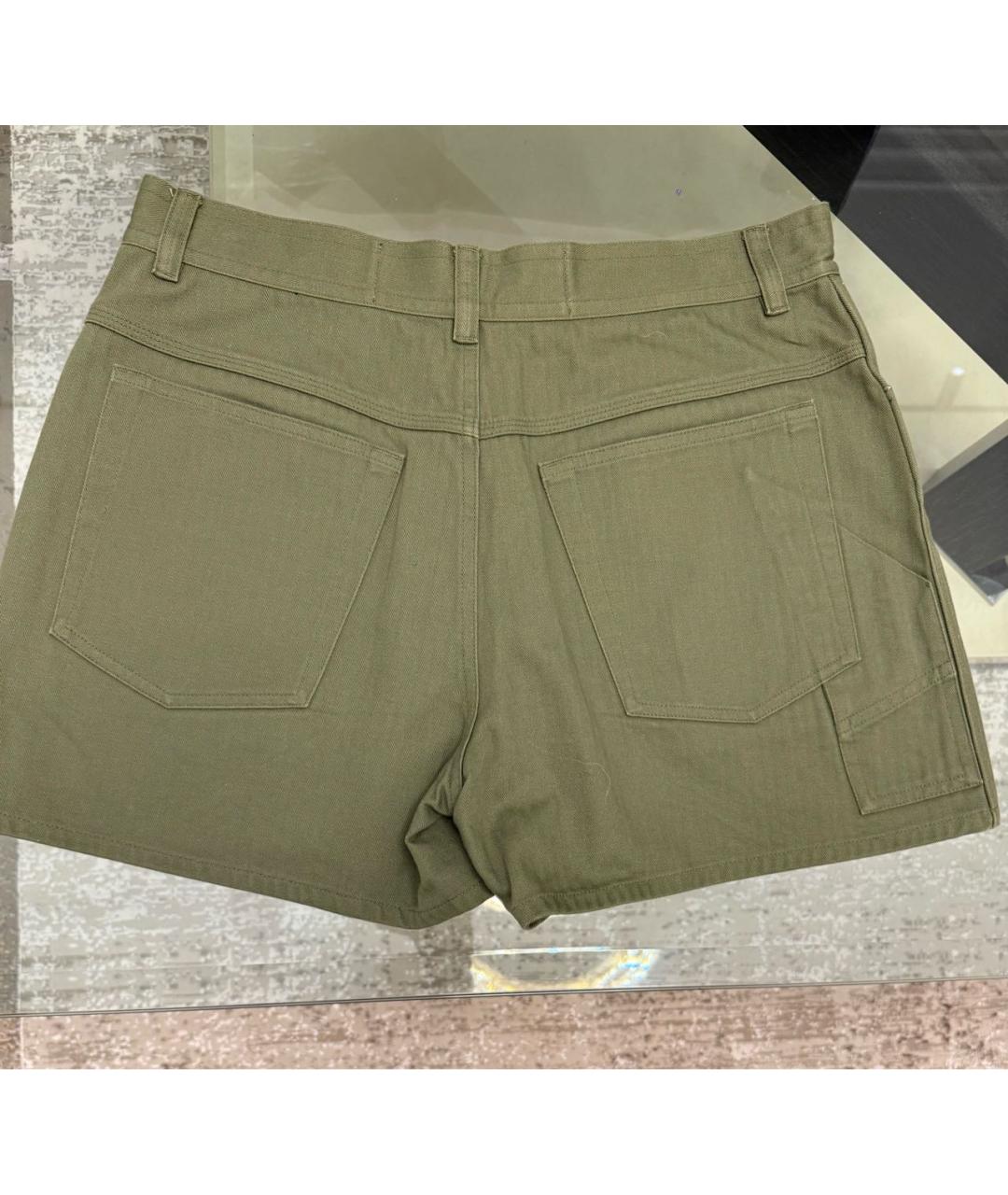 JIL SANDER Зеленый хлопковый костюм с брюками, фото 4