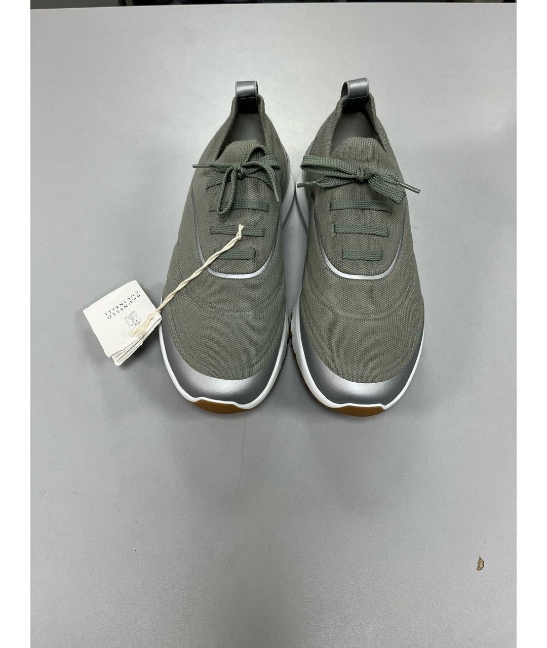 BRUNELLO CUCINELLI Текстильные высокие кроссовки / кеды, фото 3