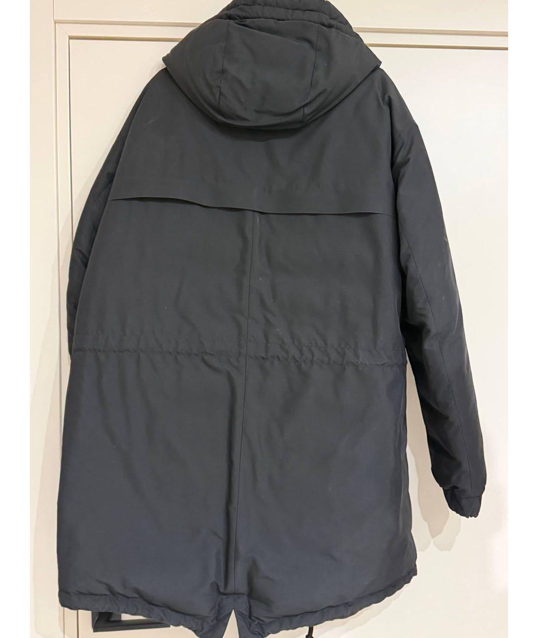 MONCLER Черная парка, фото 2