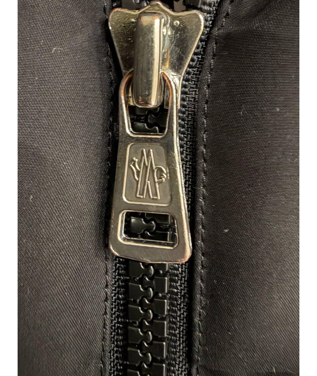 MONCLER Черная парка, фото 4