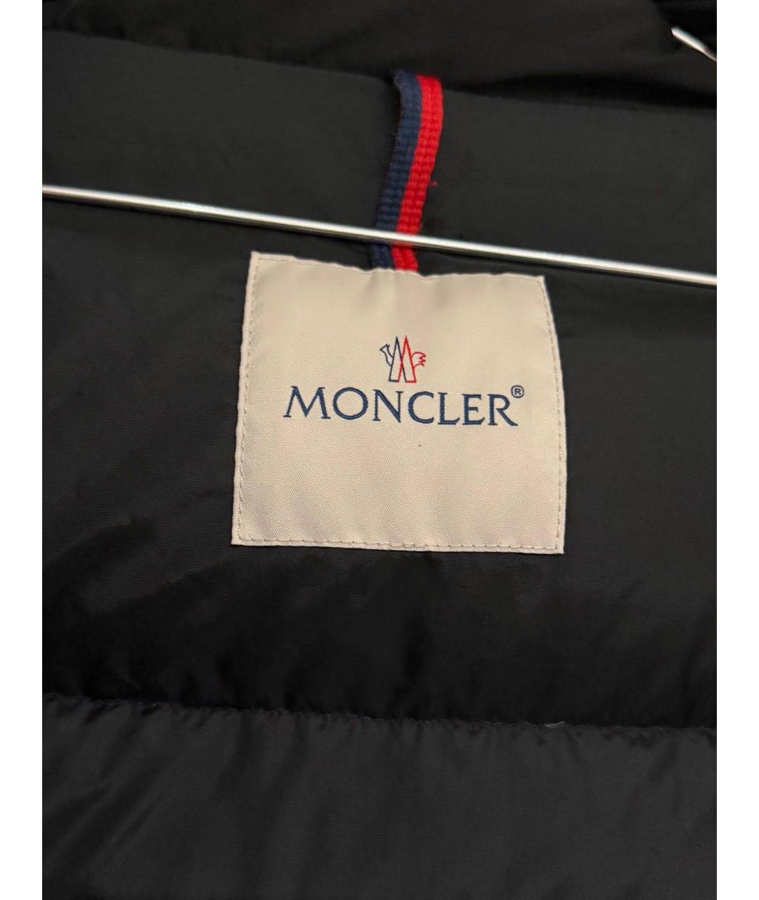 MONCLER Черная парка, фото 3