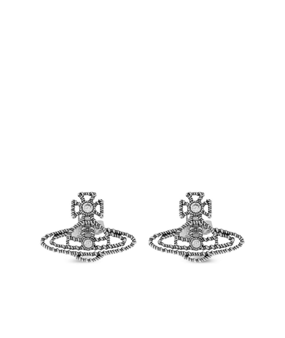 VIVIENNE WESTWOOD Серебряные латунные серьги, фото 1