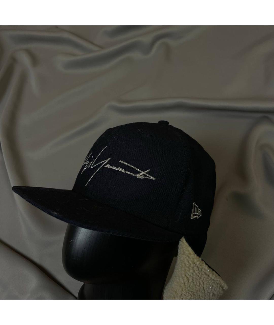 YOHJI YAMAMOTO Черная кепка/бейсболка, фото 7