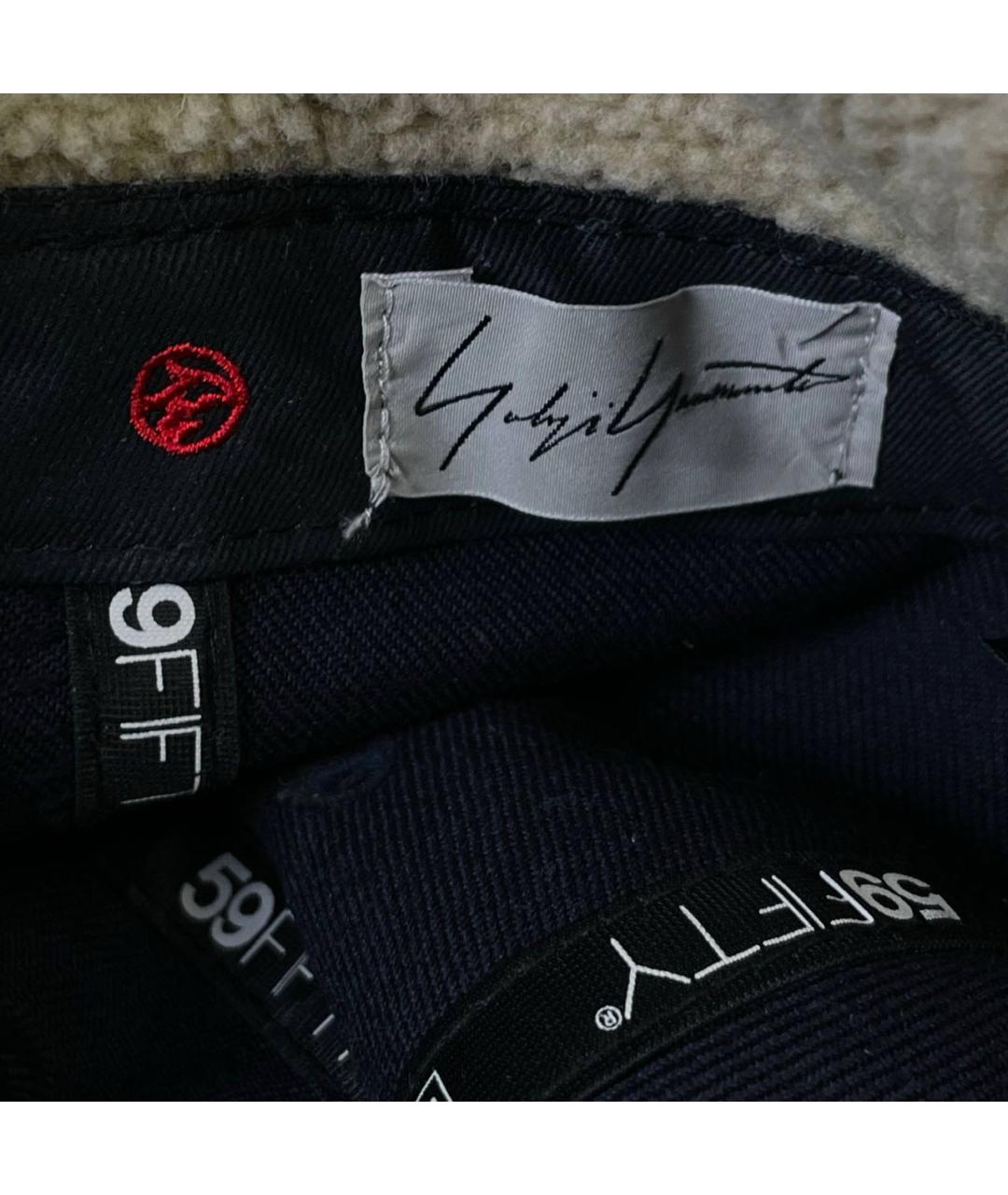 YOHJI YAMAMOTO Черная кепка/бейсболка, фото 6