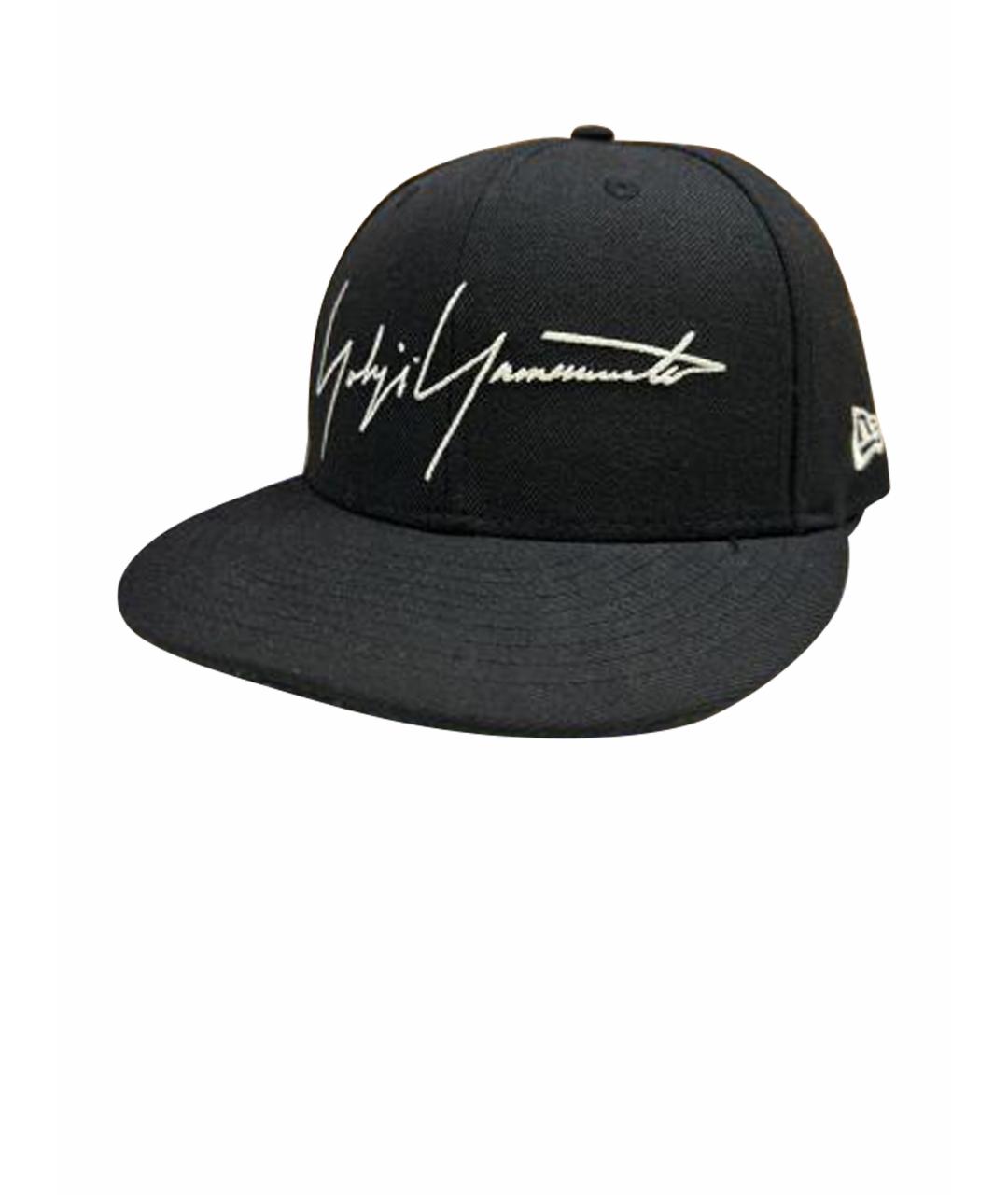 YOHJI YAMAMOTO Черная кепка/бейсболка, фото 1