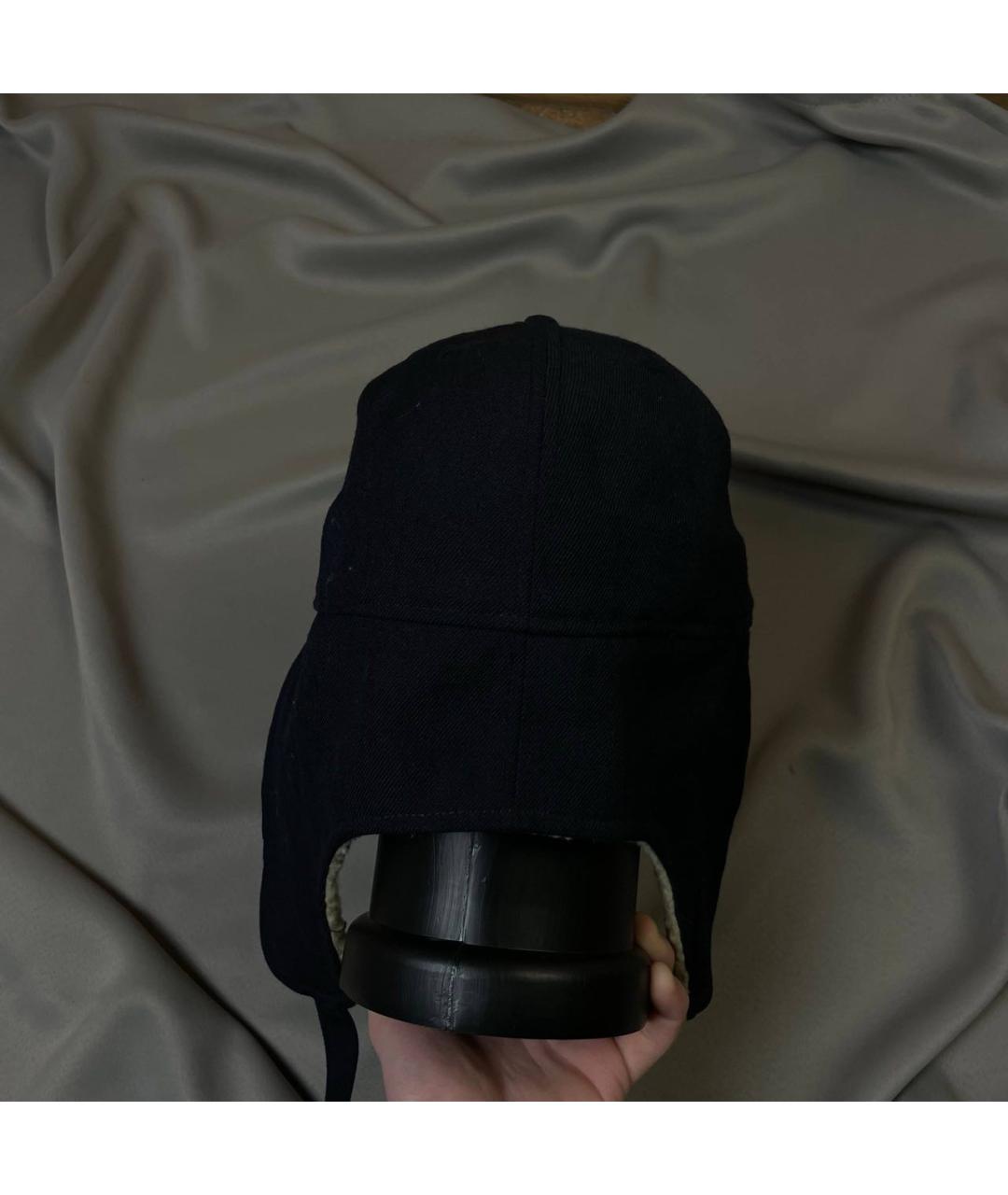 YOHJI YAMAMOTO Черная кепка/бейсболка, фото 3