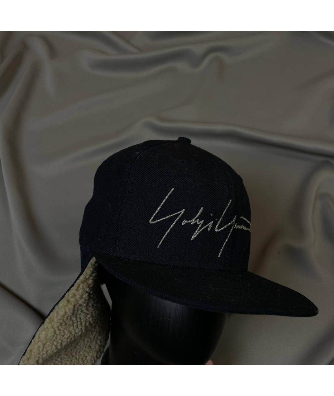 YOHJI YAMAMOTO Черная кепка/бейсболка, фото 2