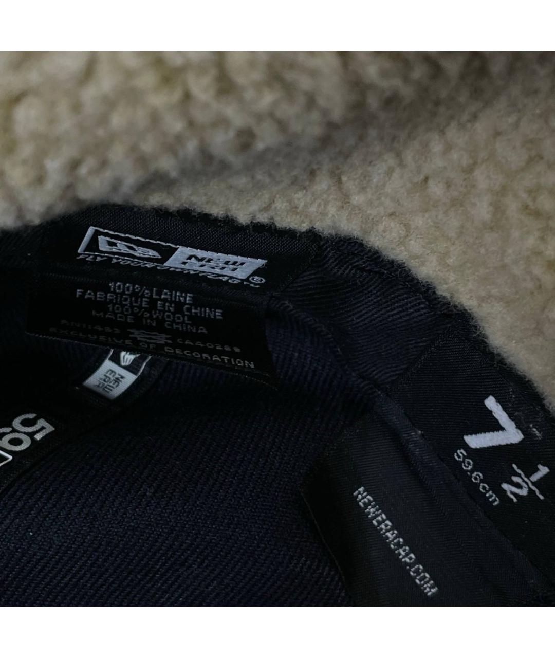 YOHJI YAMAMOTO Черная кепка/бейсболка, фото 5