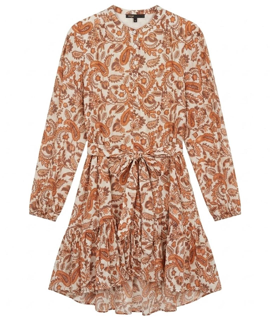 MAJE Мульти хлопковое повседневное платье, фото 1