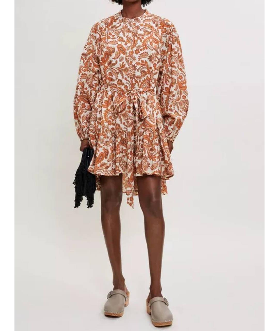 MAJE Мульти хлопковое повседневное платье, фото 5