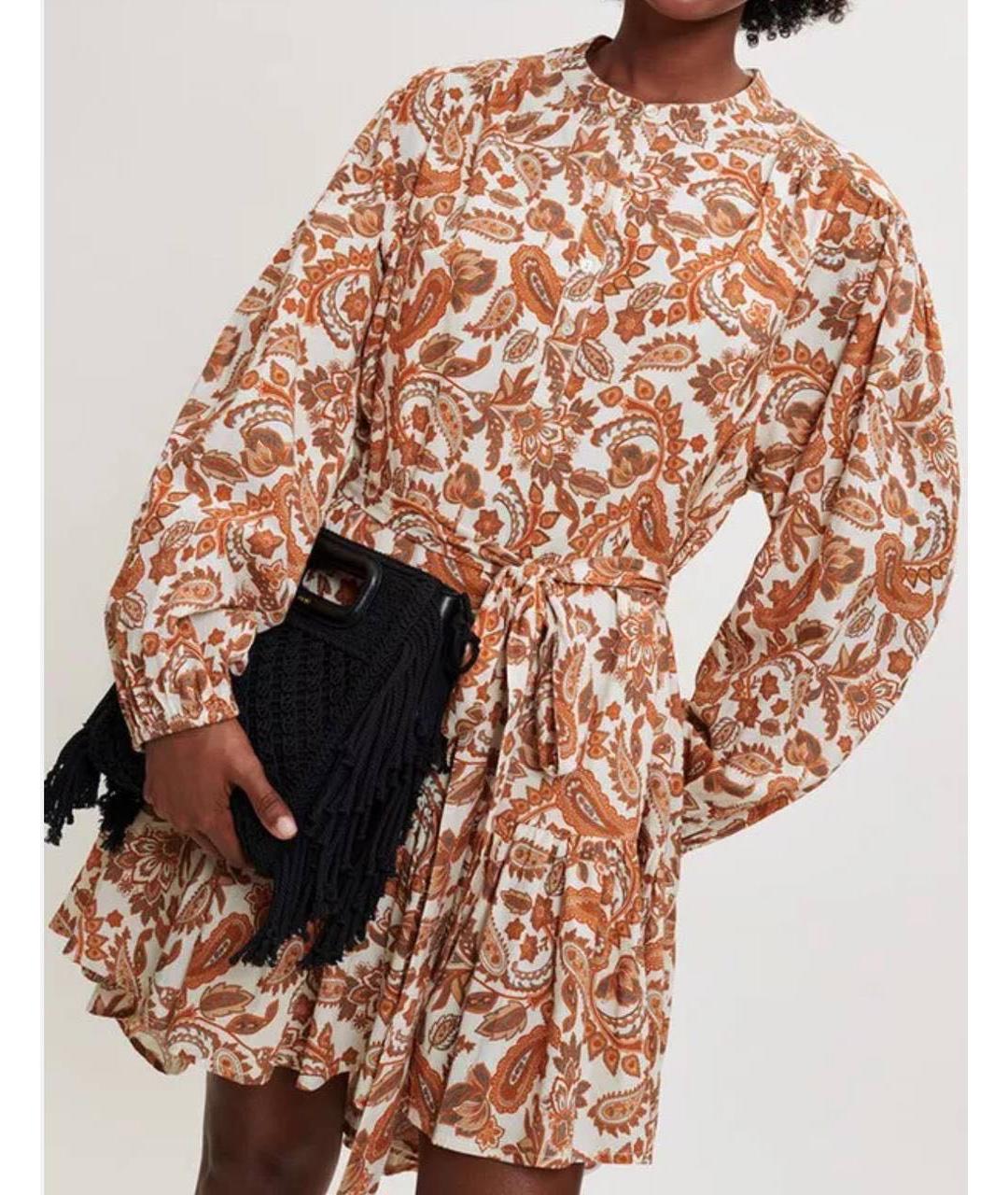 MAJE Мульти хлопковое повседневное платье, фото 6