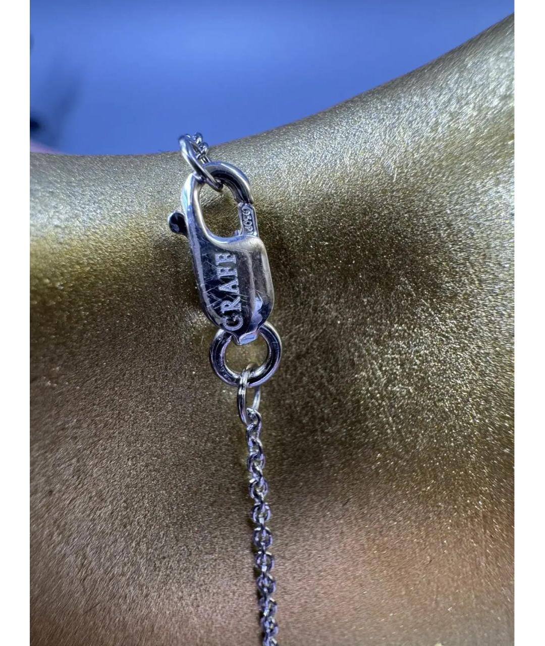 GRAFF Серебряное колье из белого золота, фото 6