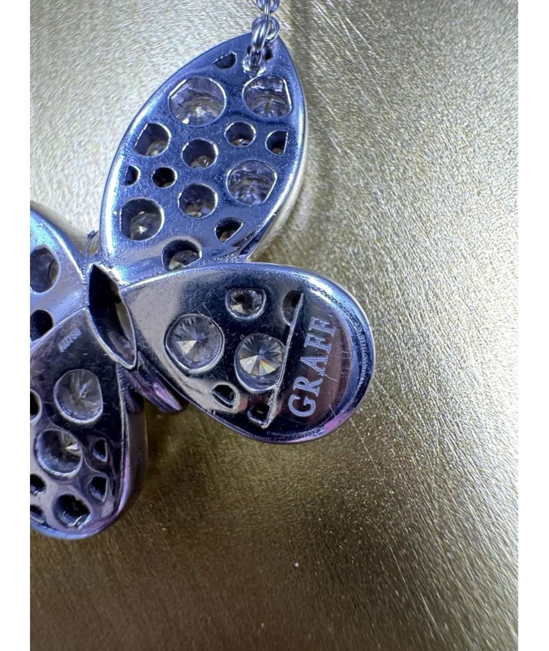 GRAFF Серебряное колье из белого золота, фото 5