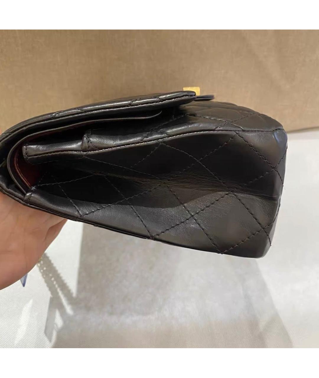 CHANEL Черная кожаная сумка через плечо, фото 3