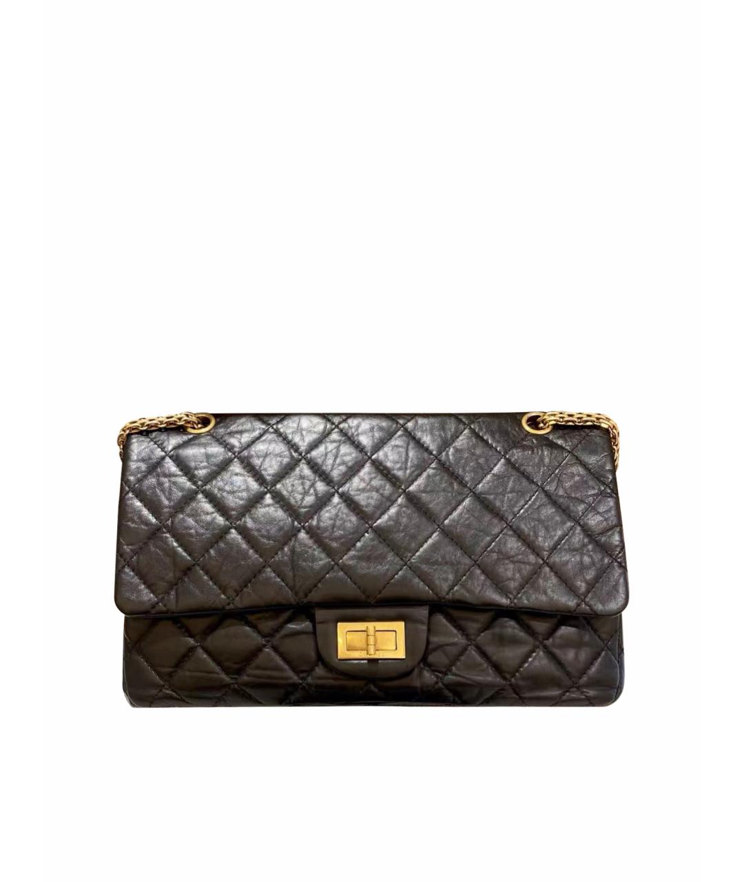 CHANEL Черная кожаная сумка через плечо, фото 1