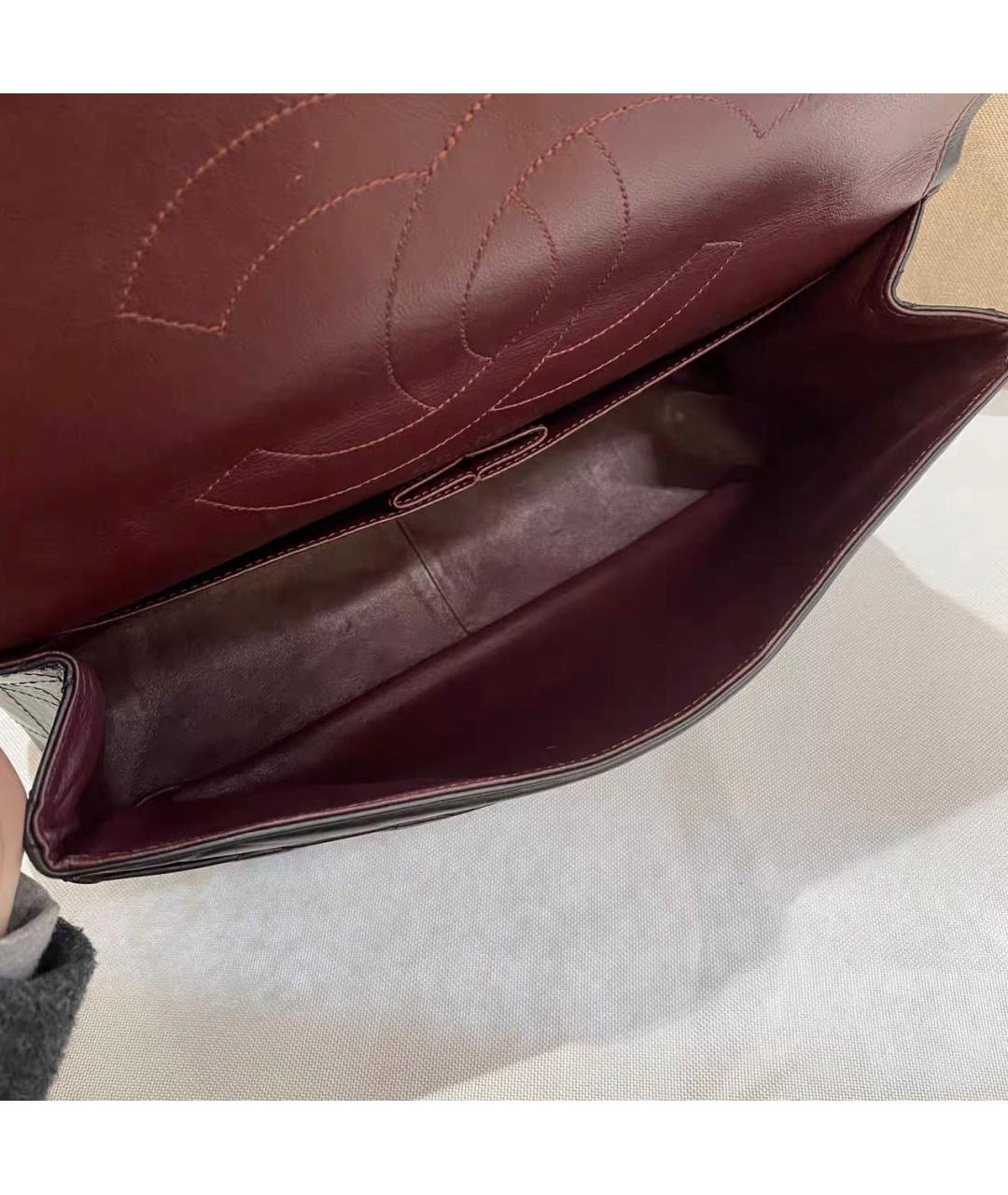 CHANEL Черная кожаная сумка через плечо, фото 7