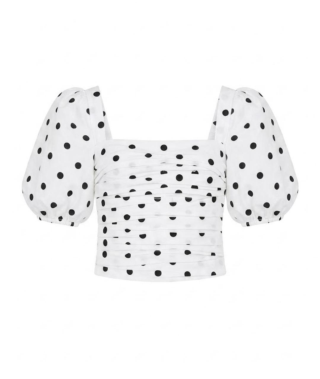 SELF-PORTRAIT Белая полиэстеровая блузы, фото 1