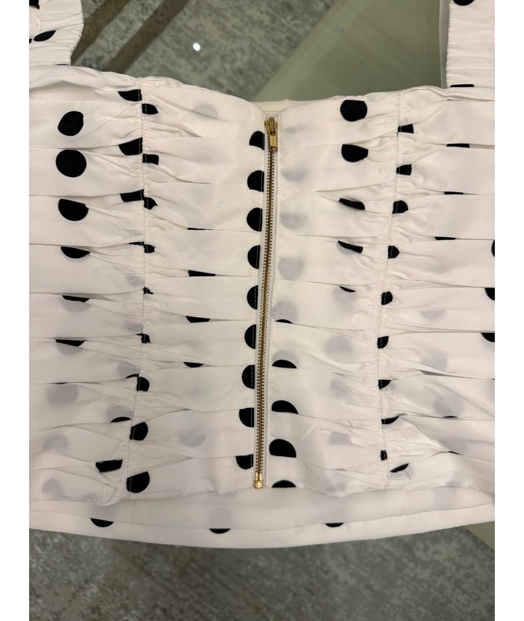 SELF-PORTRAIT Белая полиэстеровая блузы, фото 3