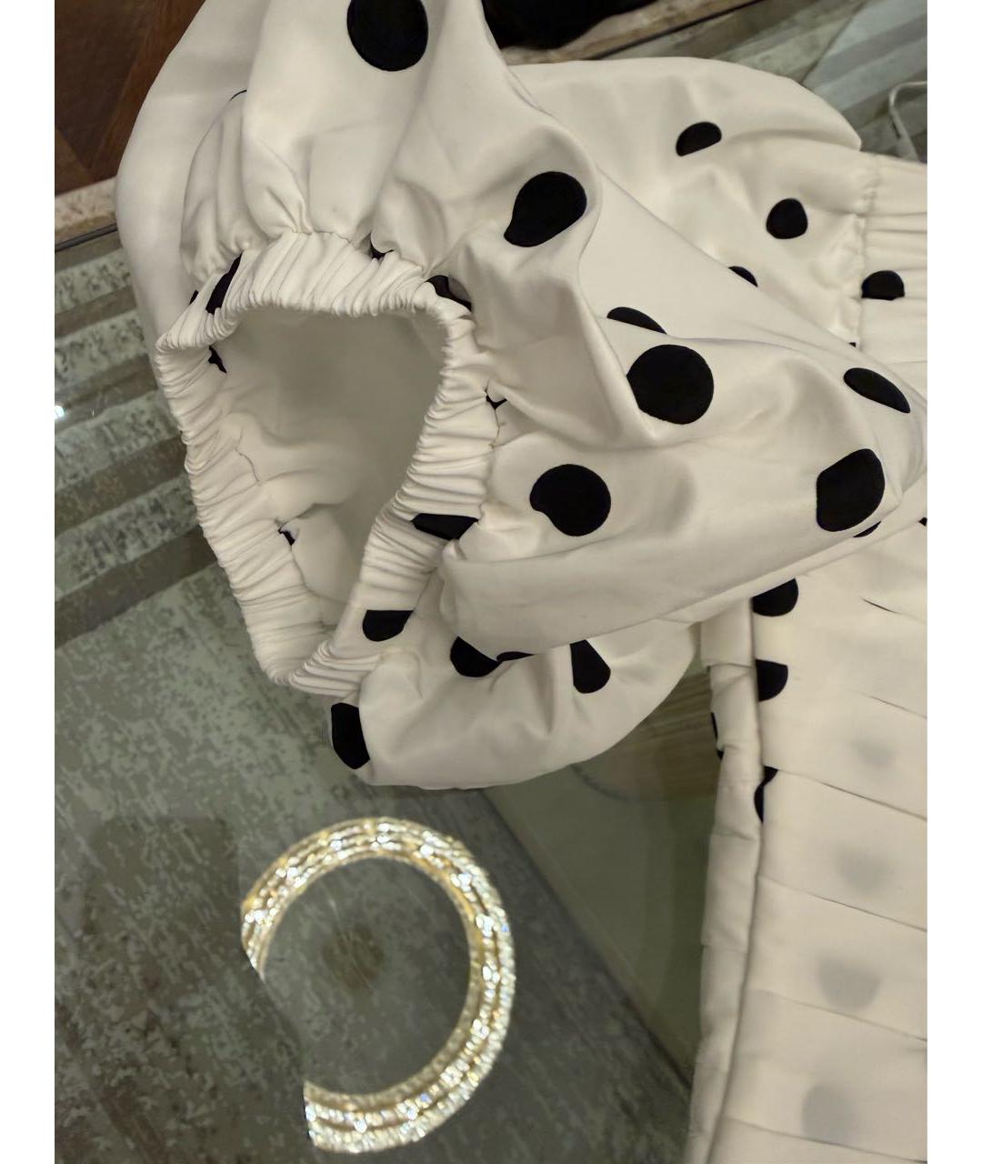 SELF-PORTRAIT Белая полиэстеровая блузы, фото 5