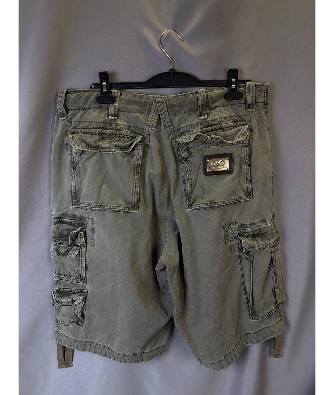 DOLCE&GABBANA Хаки шорты, фото 2