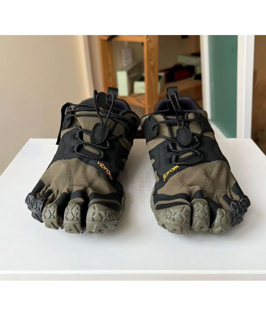 VIBRAM Хаки босоножки, фото 2