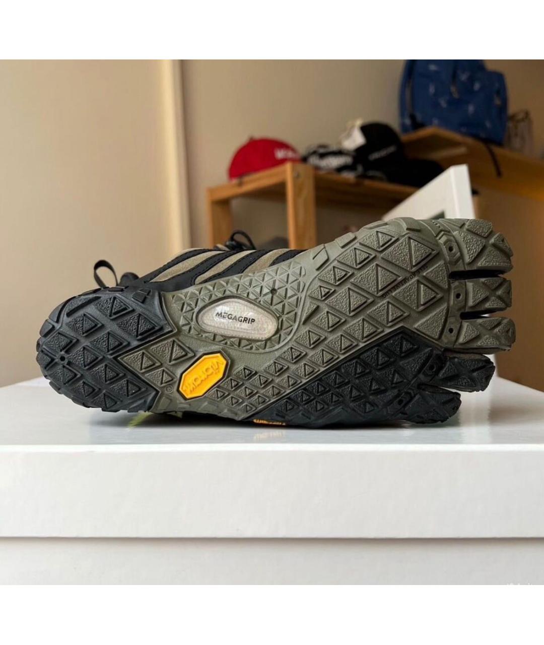 VIBRAM Хаки босоножки, фото 7