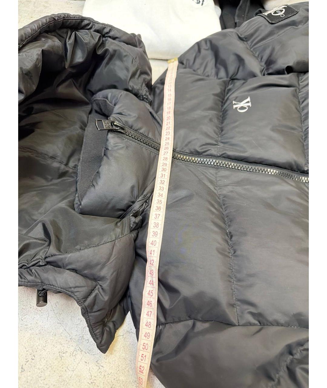 CALVIN KLEIN Черный пуховик, фото 7