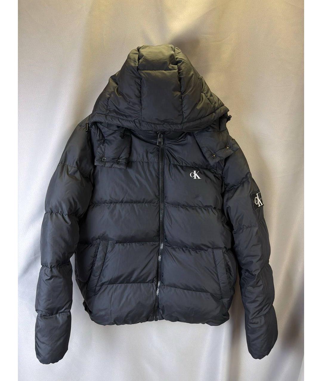 CALVIN KLEIN Черный пуховик, фото 9