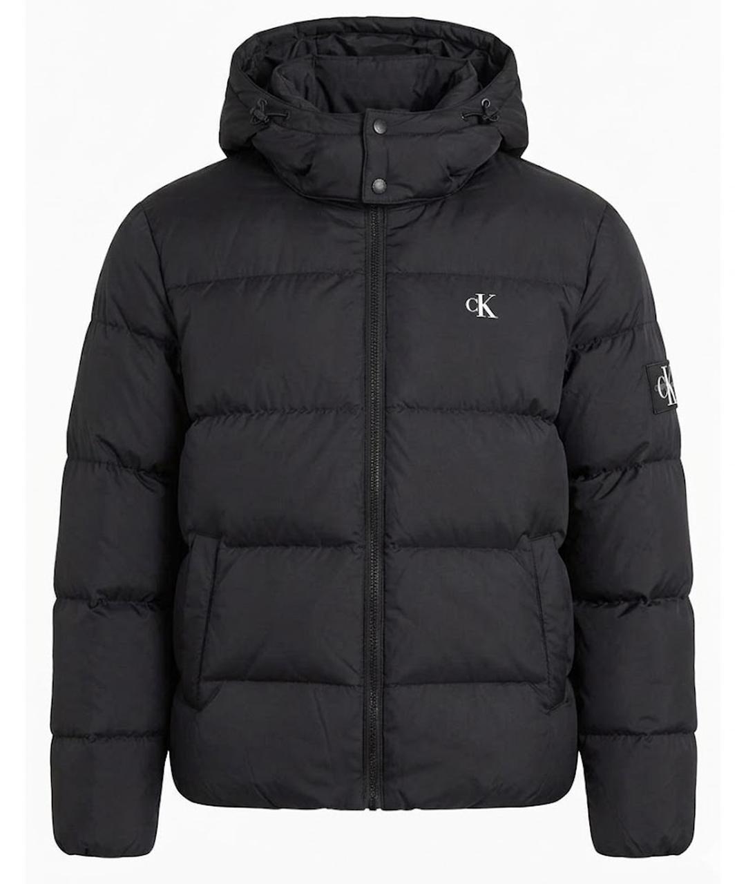 CALVIN KLEIN Черный пуховик, фото 1