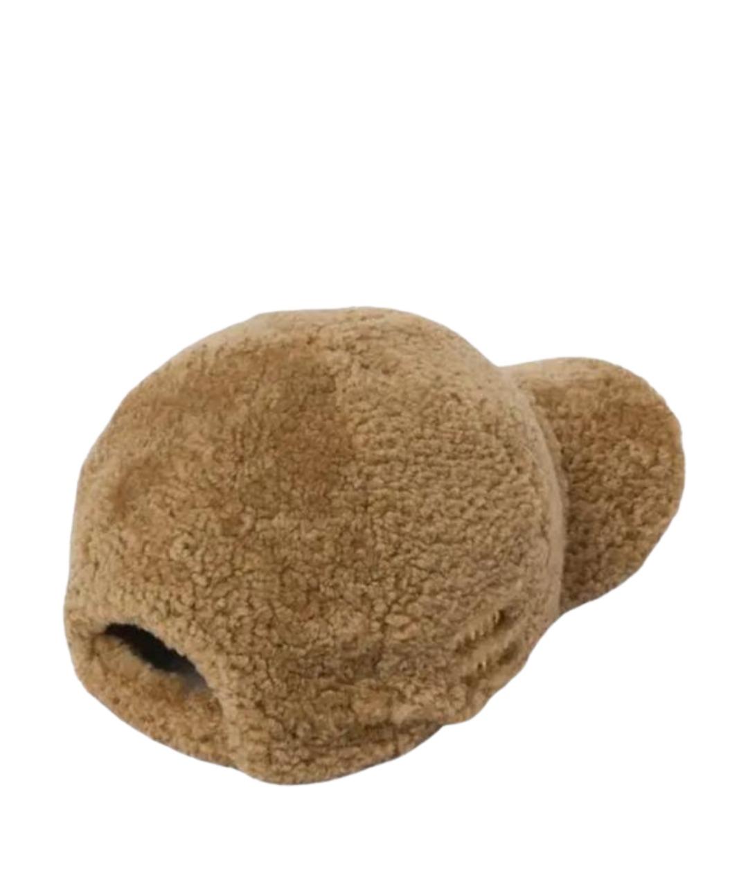 MIU MIU Коричневая кепка, фото 2