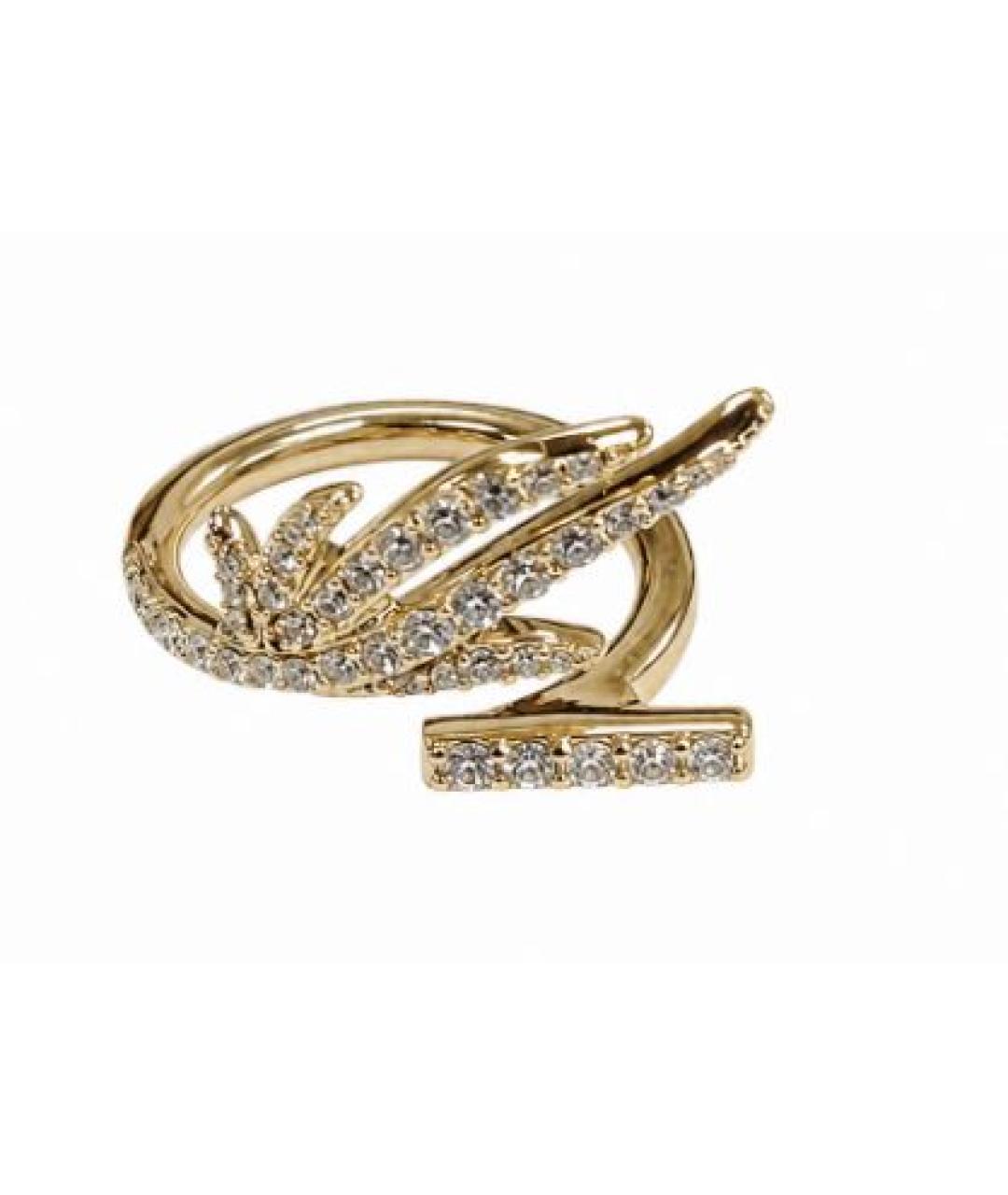 FERRAGAMO Золотое латунное кольцо, фото 2