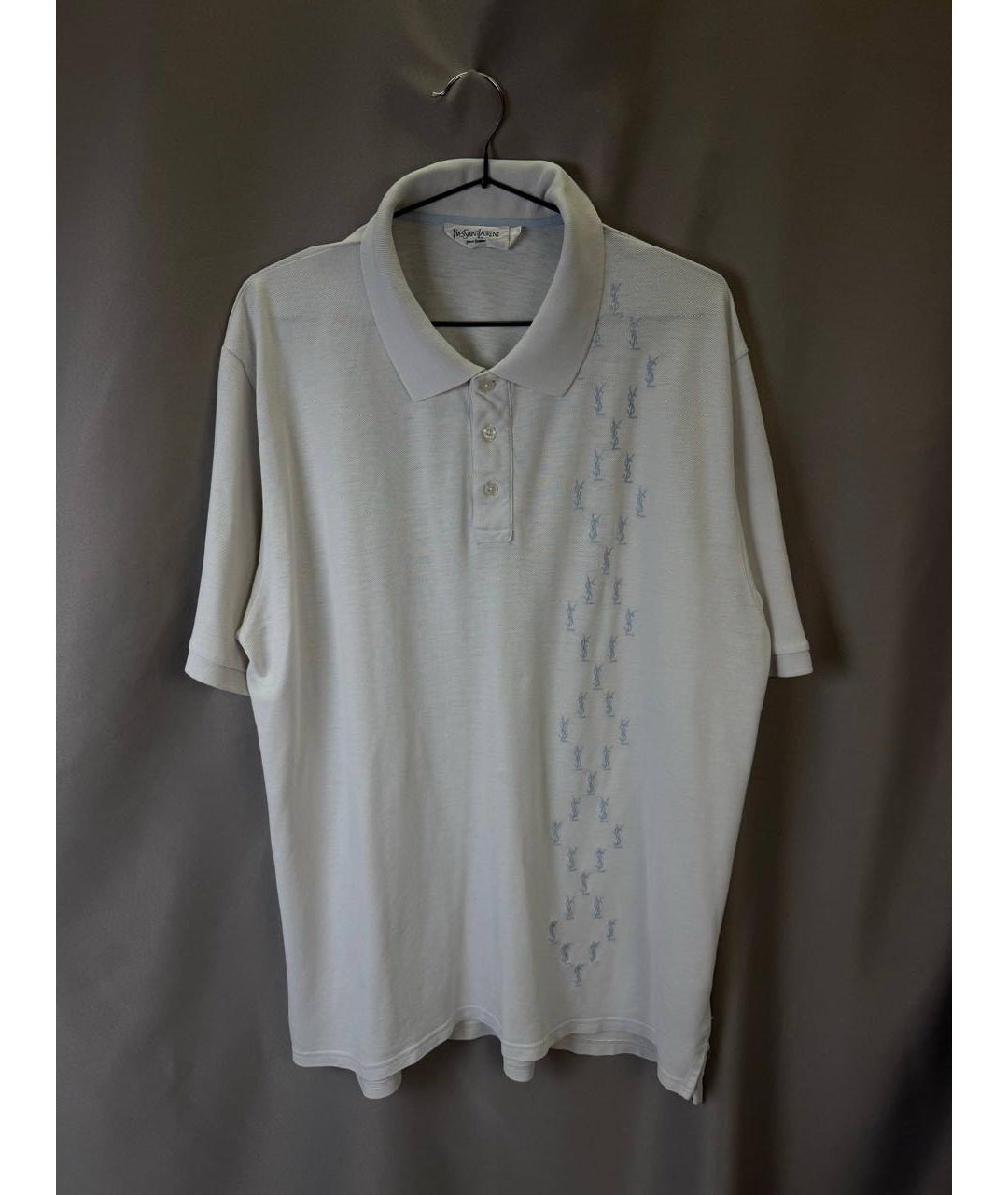 SAINT LAURENT Серая футболка, фото 7