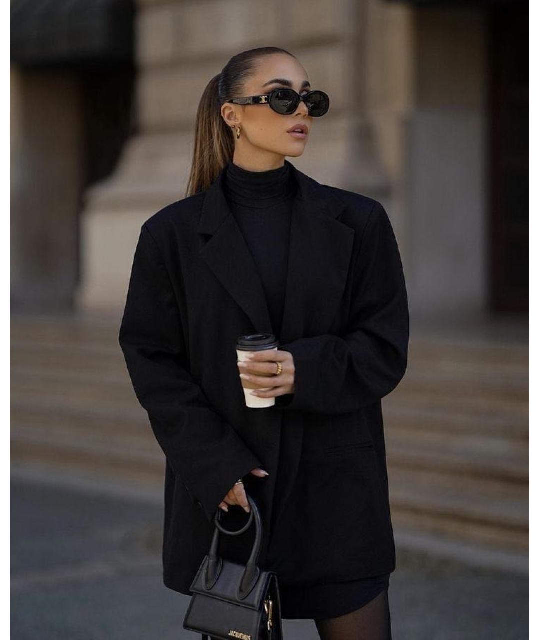 CELINE Черные пластиковые солнцезащитные очки, фото 7