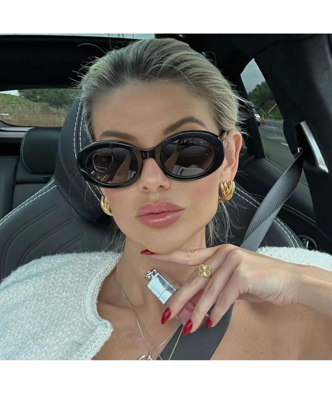 CELINE Черные пластиковые солнцезащитные очки, фото 6