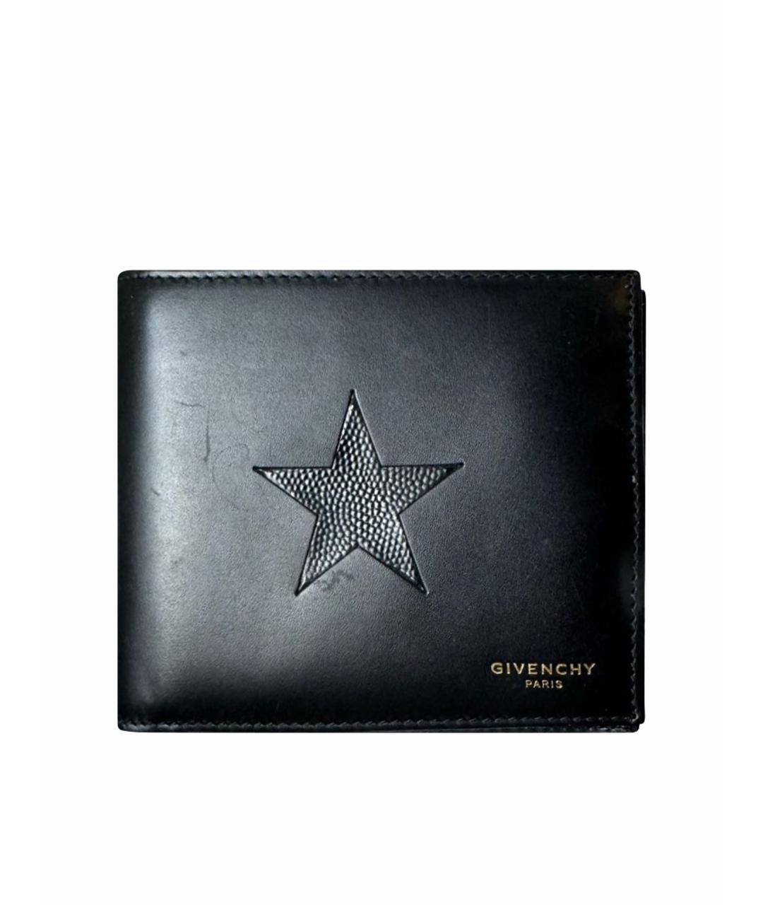 GIVENCHY Черный кошелек из лакированной кожи, фото 1