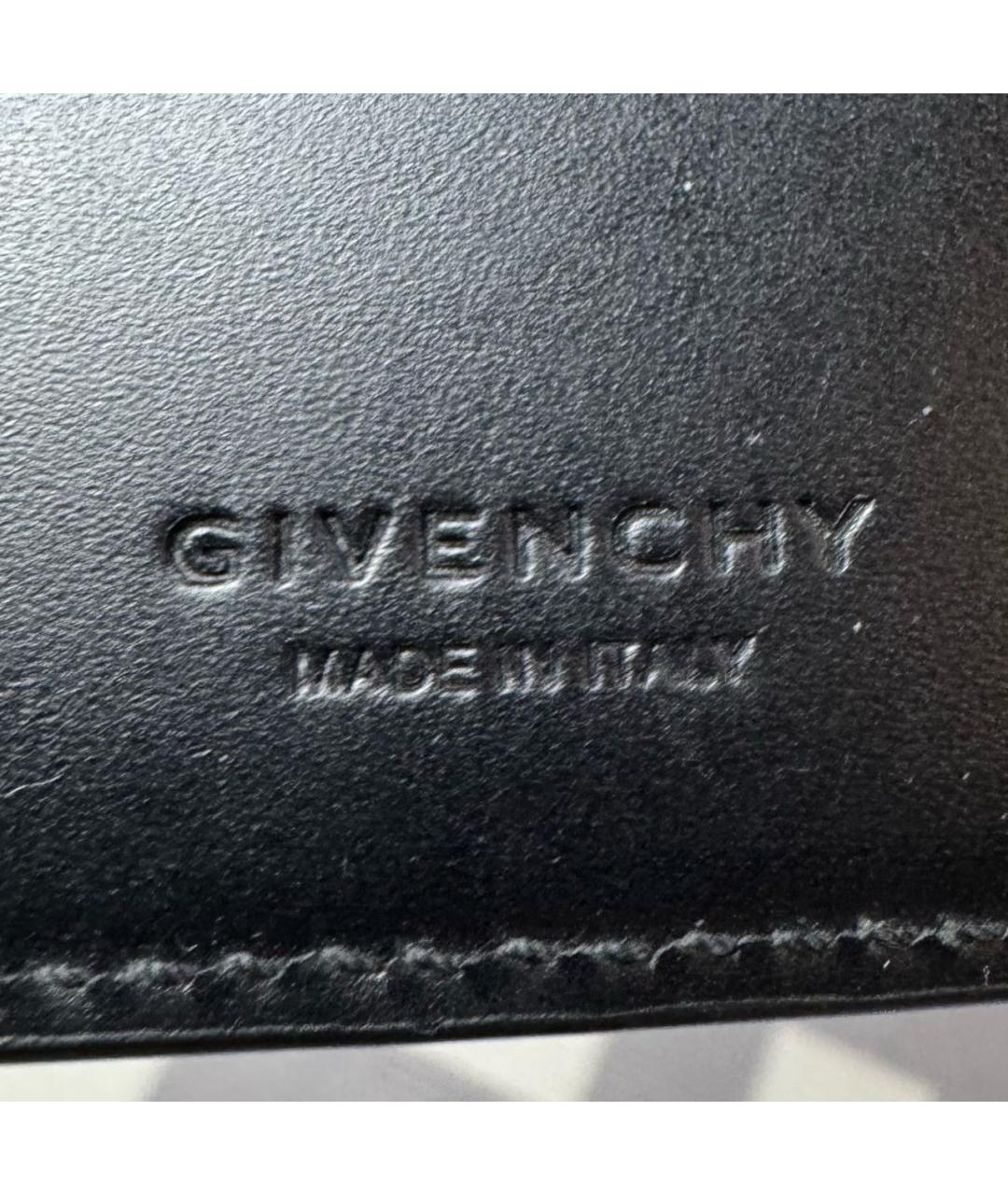 GIVENCHY Черный кошелек из лакированной кожи, фото 5