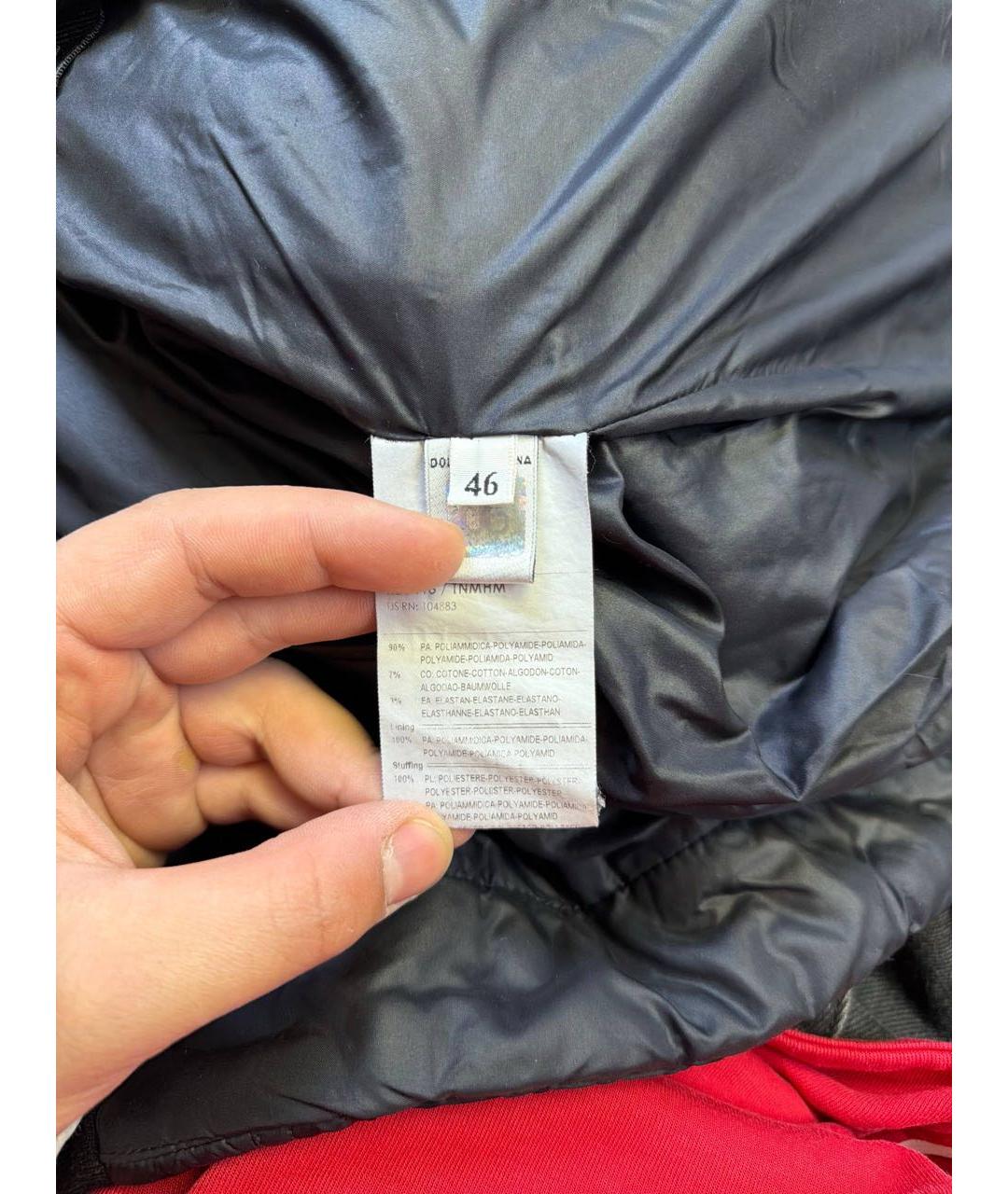 DOLCE&GABBANA Черная куртка, фото 5