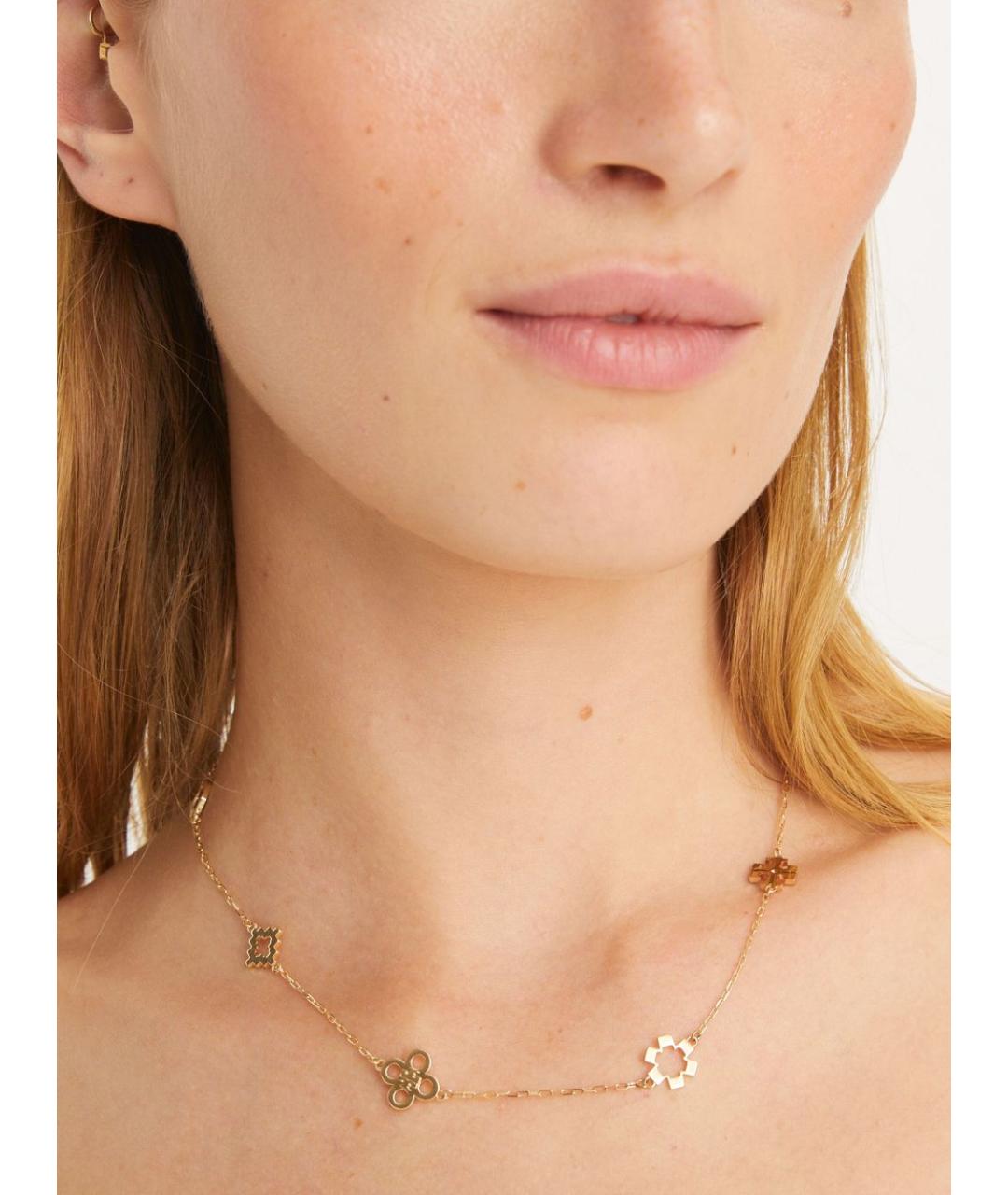 TORY BURCH Золотая металлическая цепочка, фото 2