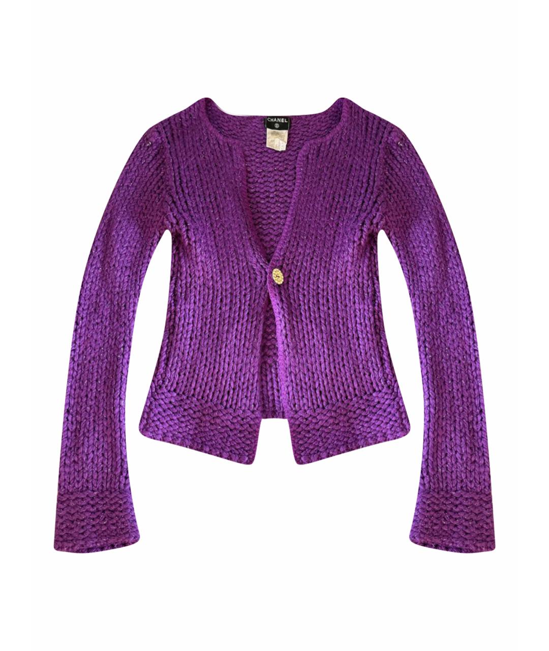 CHANEL Фиолетовый кардиган, фото 1