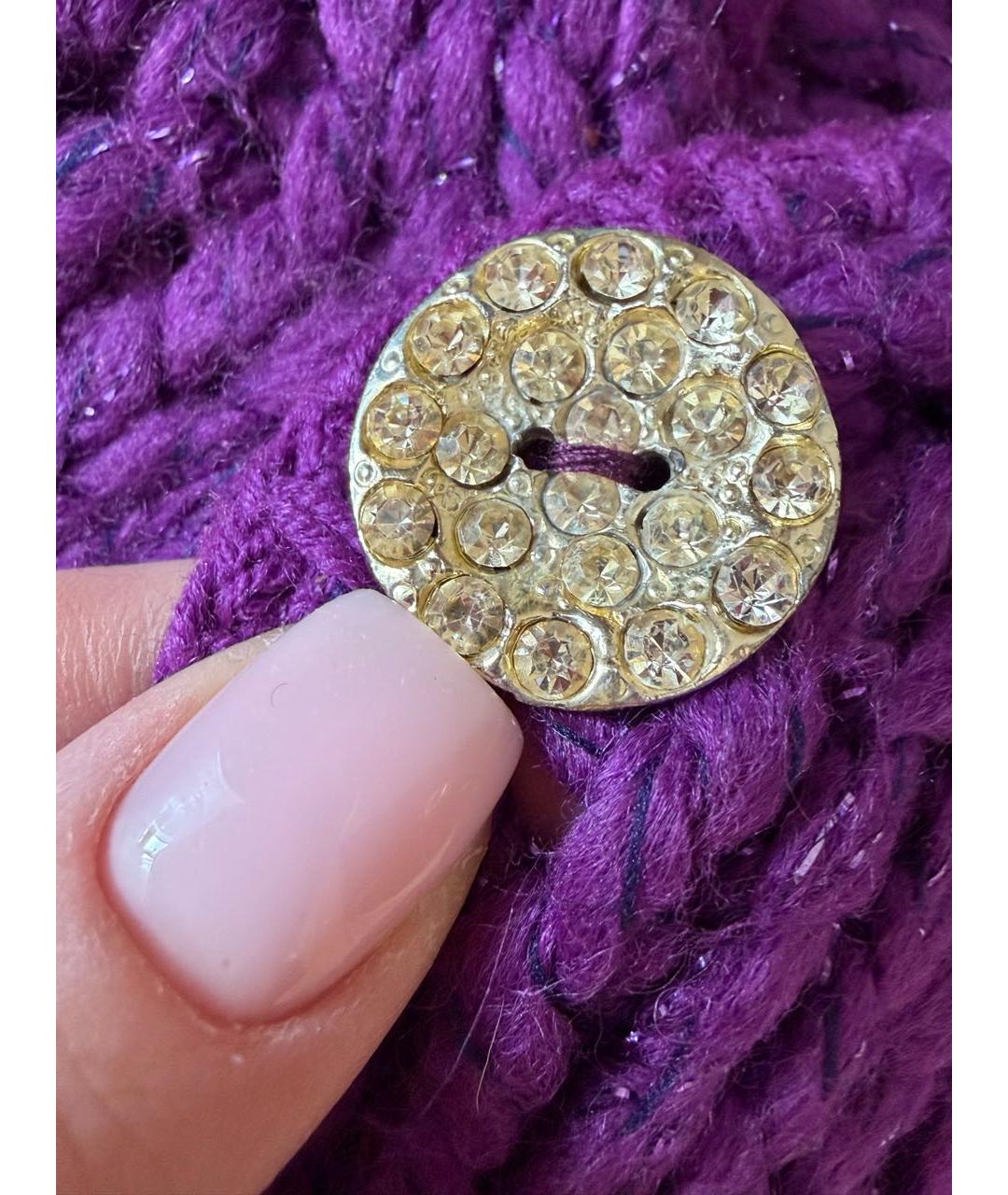 CHANEL Фиолетовый кардиган, фото 2