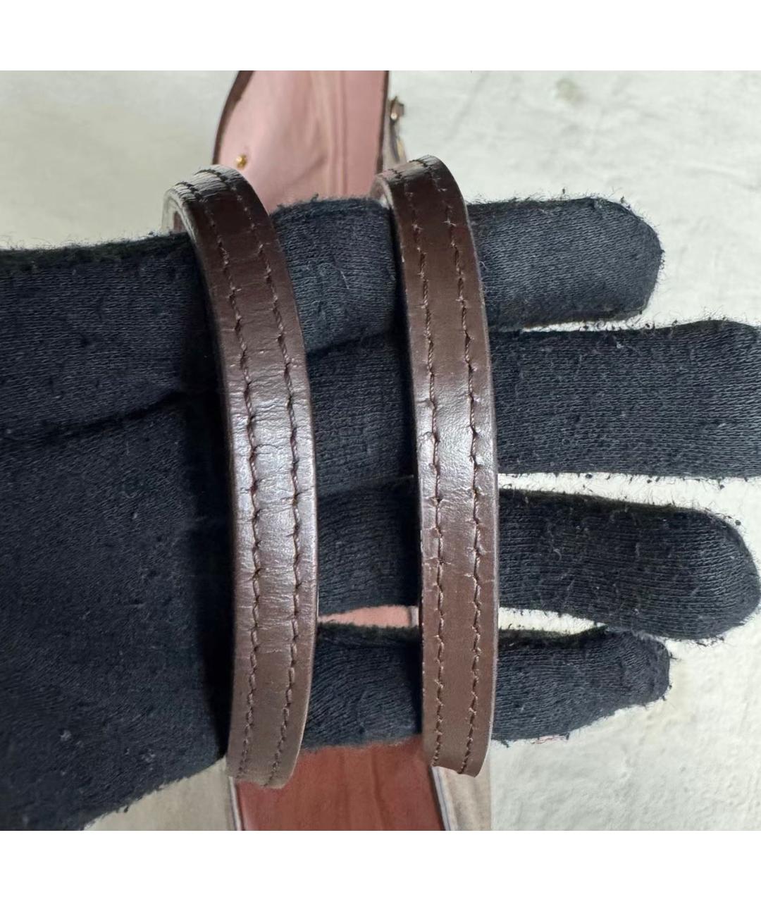 LOUIS VUITTON Коричневая сумка тоут, фото 7