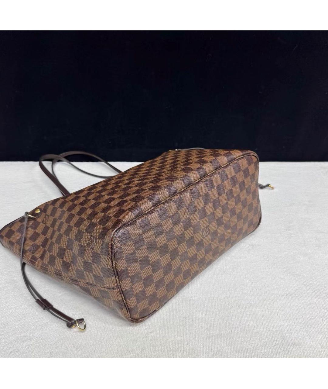 LOUIS VUITTON Коричневая сумка тоут, фото 3