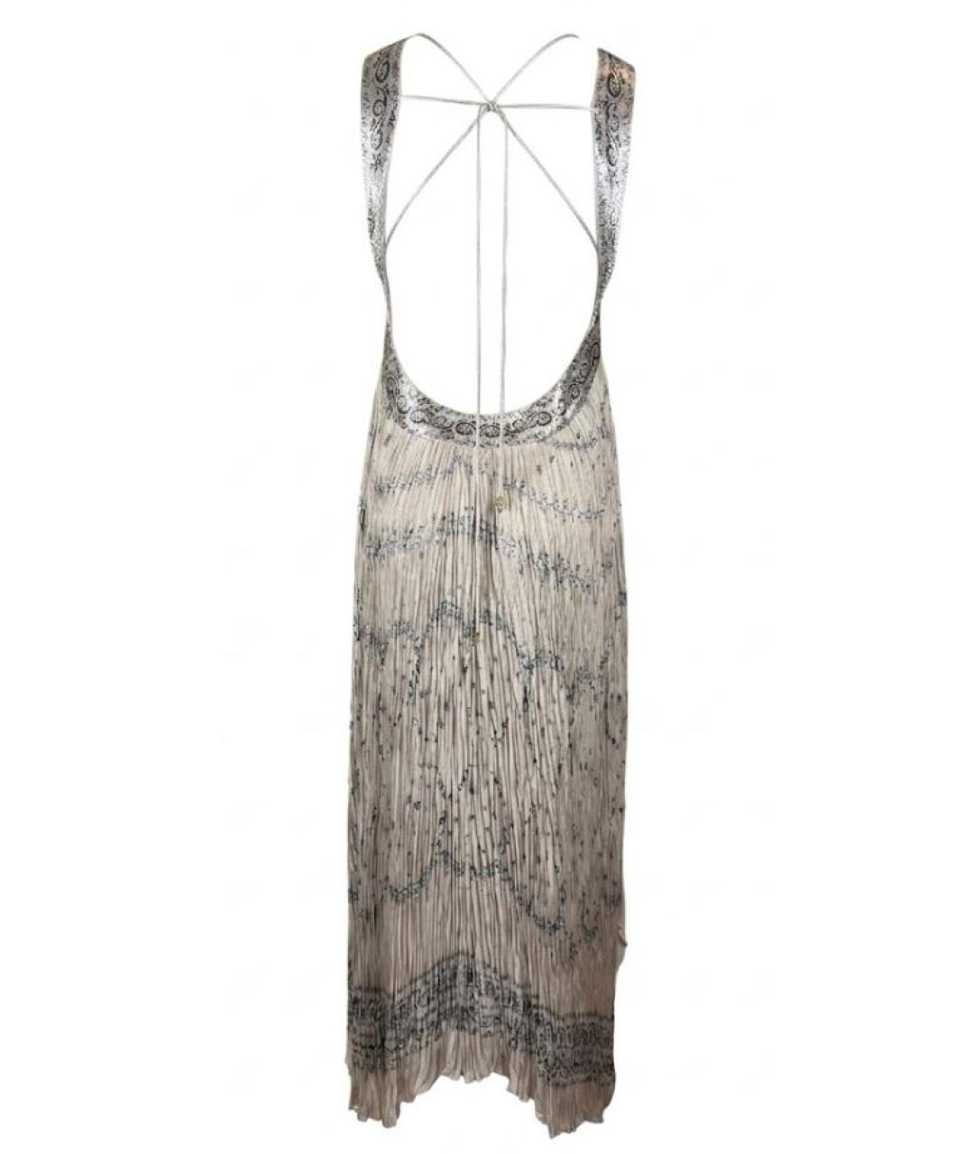 ALBERTA FERRETTI Мульти полиамидовое платье, фото 2