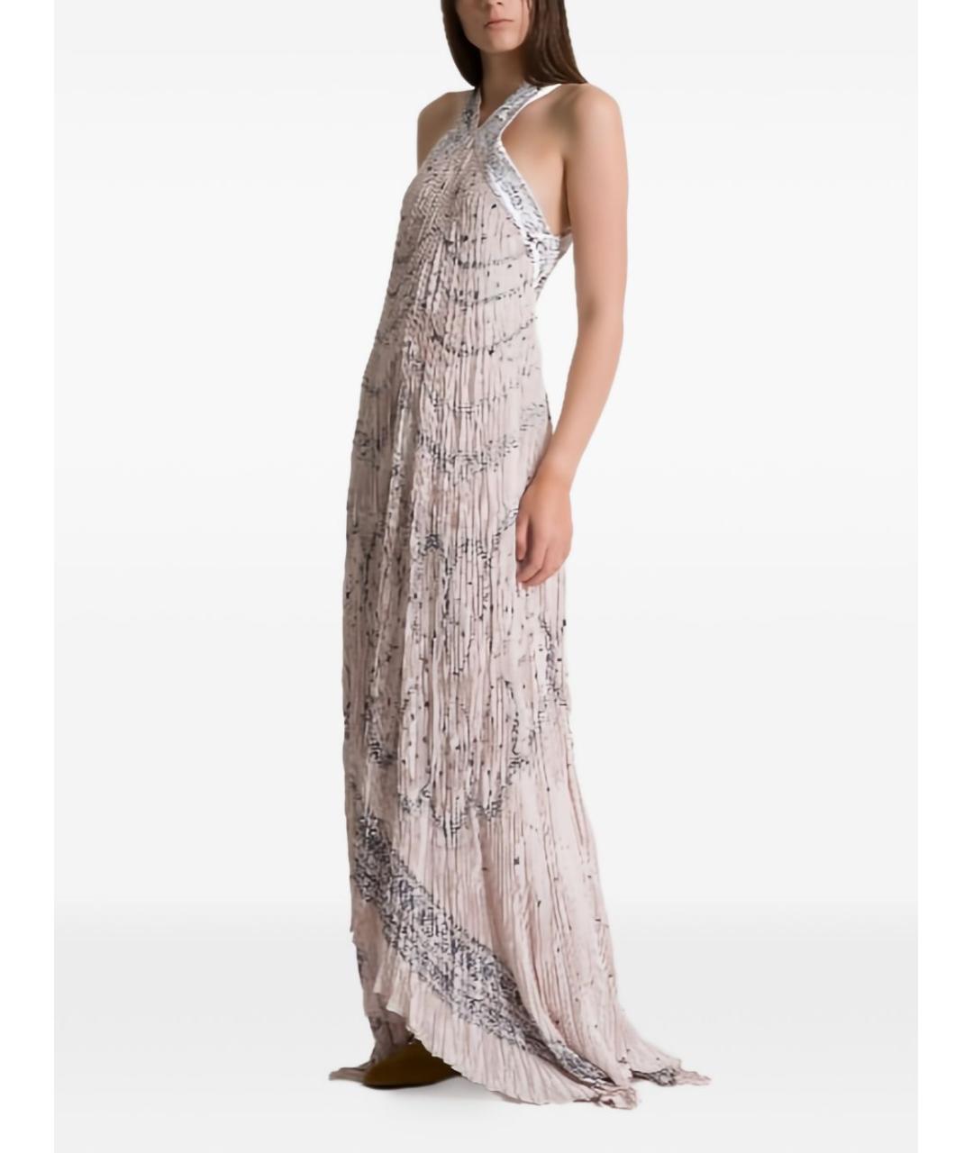 ALBERTA FERRETTI Мульти полиамидовое платье, фото 3