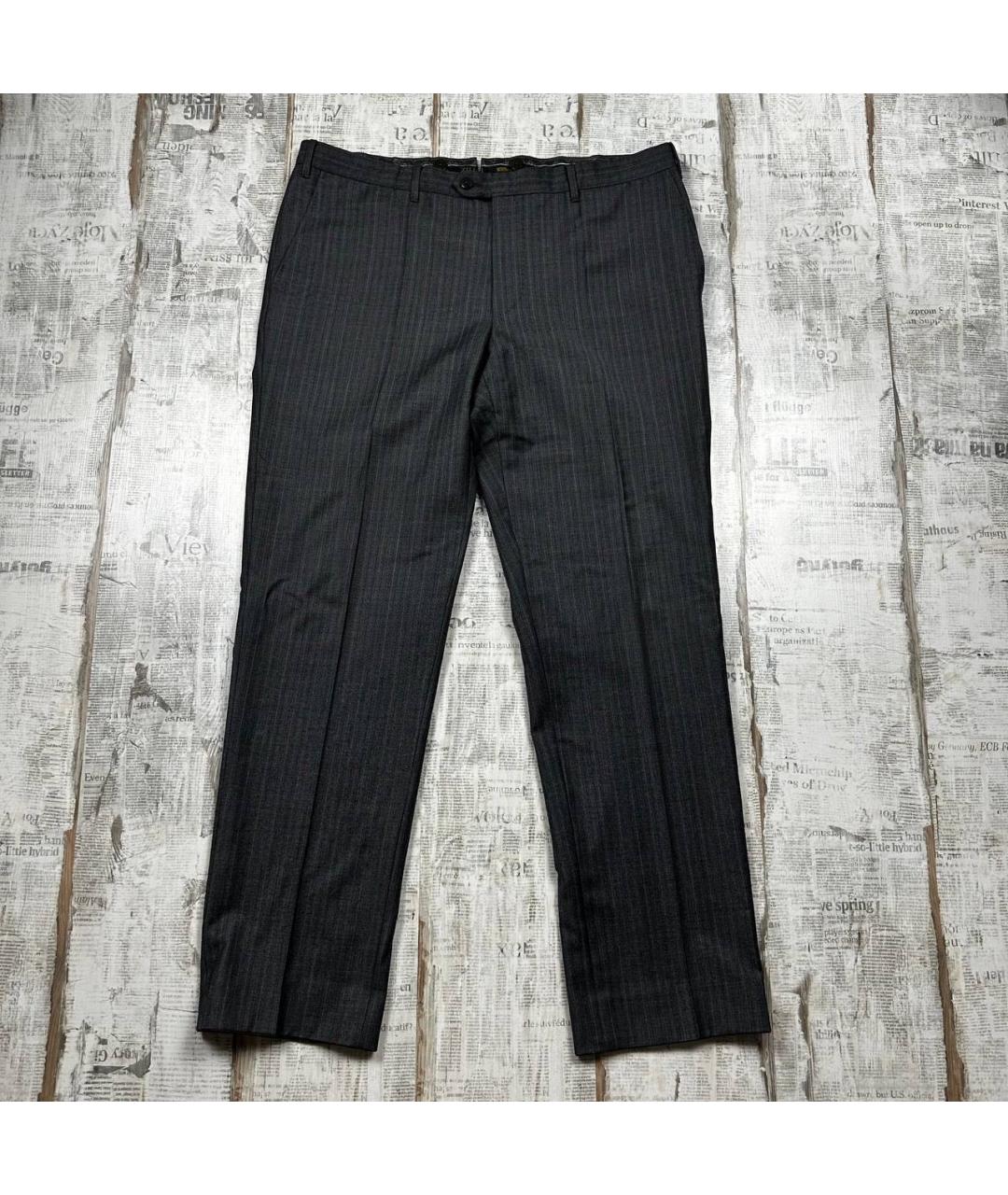 ZILLI Серые классические брюки, фото 7